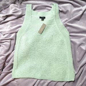 NWT J. Crew Sweater Tank in Mint - Size M - MAKE OFFER
